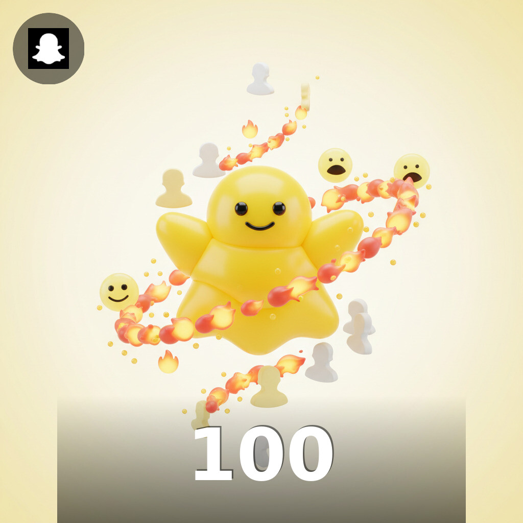 100 Abonnés Snapchat Snapchat
