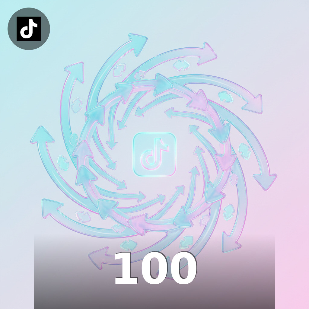 100 Partages TikTok TikTok