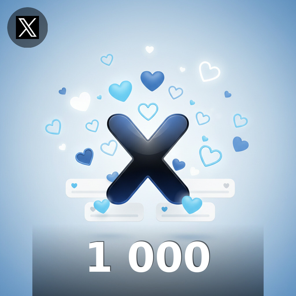 1 000 Likes Twitter Twitter / X