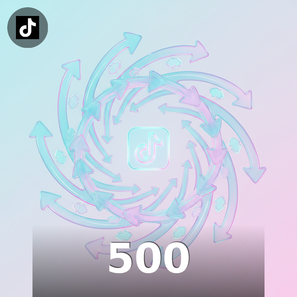 500 Partages TikTok TikTok