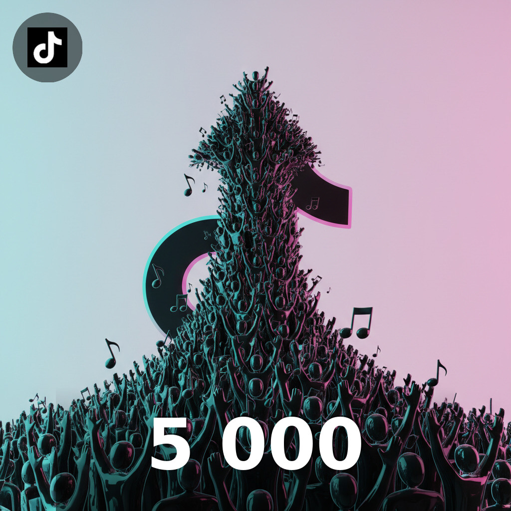 5 000 Abonnés TikTok TikTok